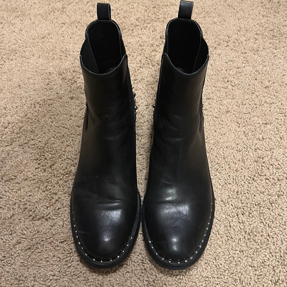 Sam Edelman "Dover" leather spike boot